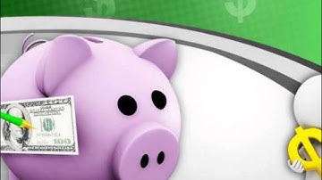 targetted dollar piggy bank savings powerpoint templates ppt backgrounds for slides 0313 presentatio