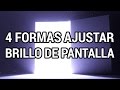 4 formas de ajustar el brillo de la pantalla en Windows 10 www.informaticovitoria.com