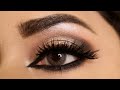 Easy party eye makeup tutorial #makeup #trendingmakeup #partymakeup 