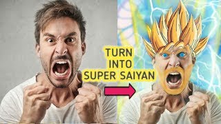 How to become a super Saiyan || turn into Dragonball Saiyan || PicsArt photo editing|| screenshot 3