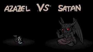Azazel vs Satan Hard mode The Binding of Isaac: Rebirth HD