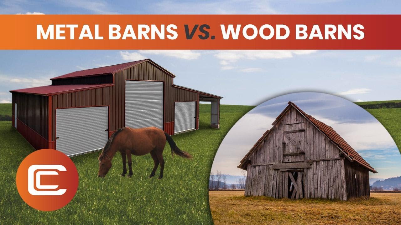 Metal Barn VS Wooden Barns YouTube