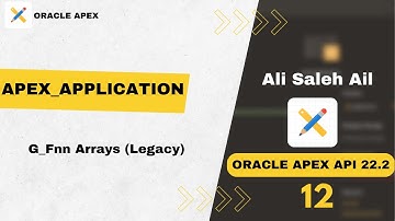 APEX_APPLICATION : G_Fnn Arrays (Legacy)