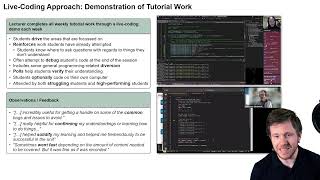Teaching Matters Exemplar - Live Coding in ICT
