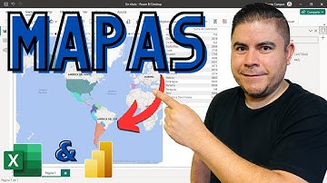 🌎 Mapas en Excel y Power BI - Coroplético y 3D