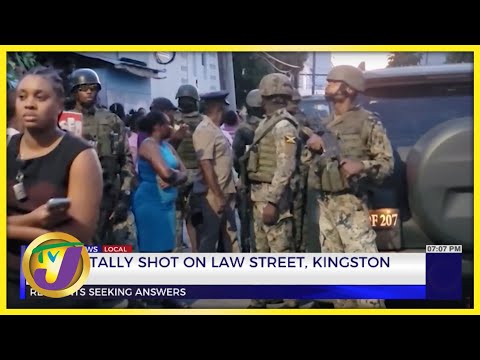Man Fatally Shot on Law Street, Kingston | TVJ News - Nov 21 2022