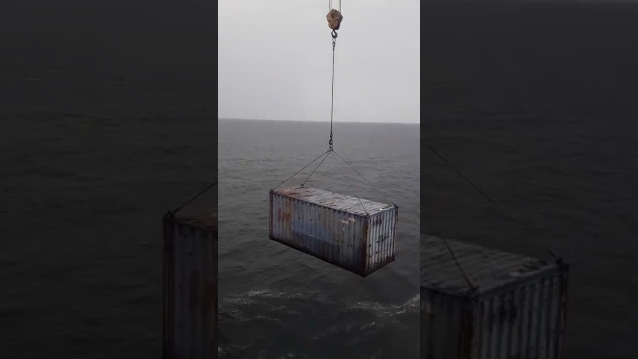 Crane operator offshore Backload Operador de Grua no mar