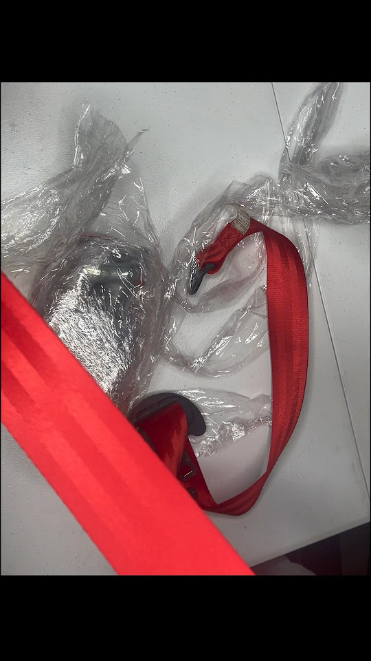 UNBOXING MY ( RED ) Safety Restore SEAT BELTS!! YouTube