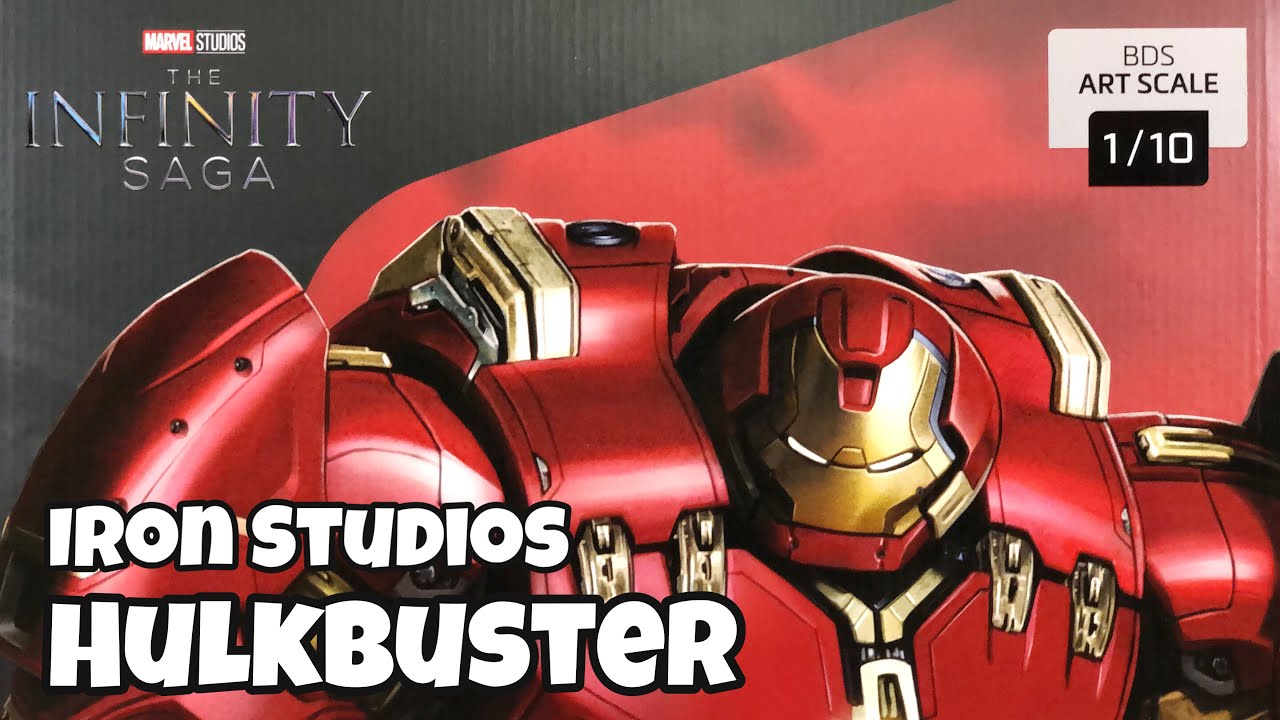 ENG SUB] Iron Studios Hulkbuster 1/10 Scale - YouTube