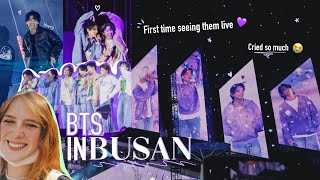 Throwback to BTS Yet to Come in BUSAN 💜 full concert VLOG | my first BTS concert EVER | 방탄소년단 부산 콘서트