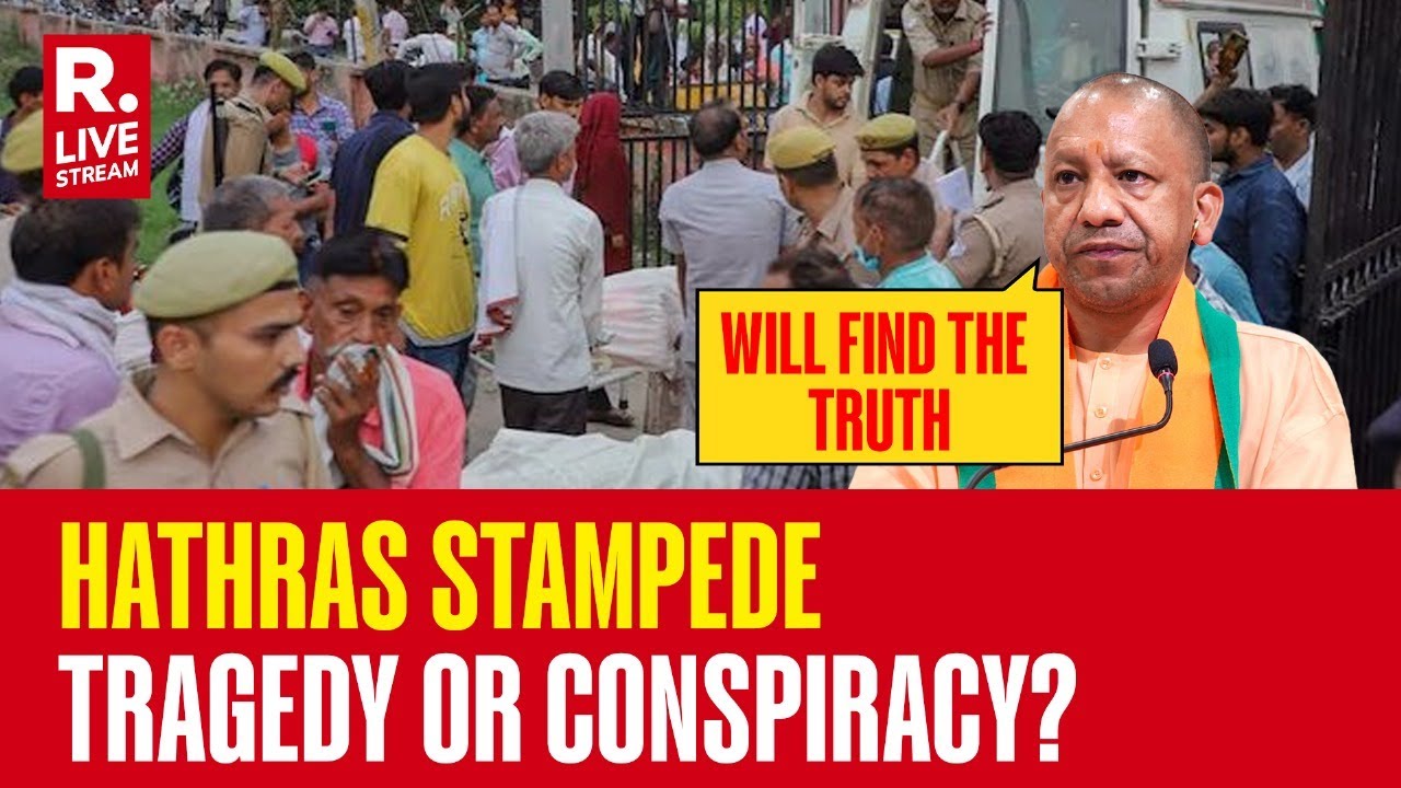 Hathras Stampede: UP CM Yogi Adityanath Addresses Media After Chairing ...