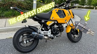 The Best Honda Grom Exhaust