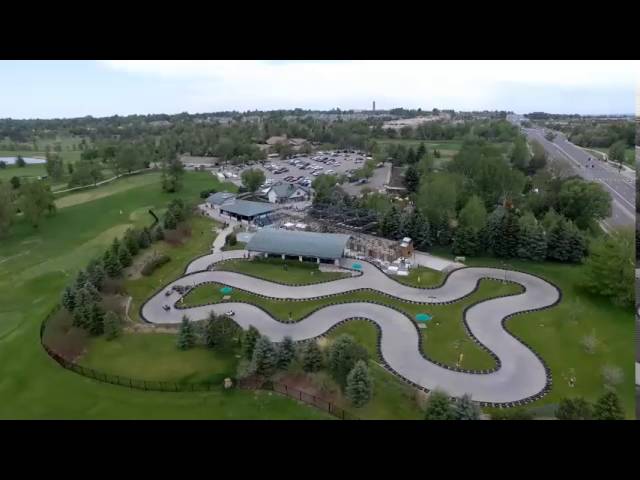 Adventure Golf and Raceway Aerial View - YouTube