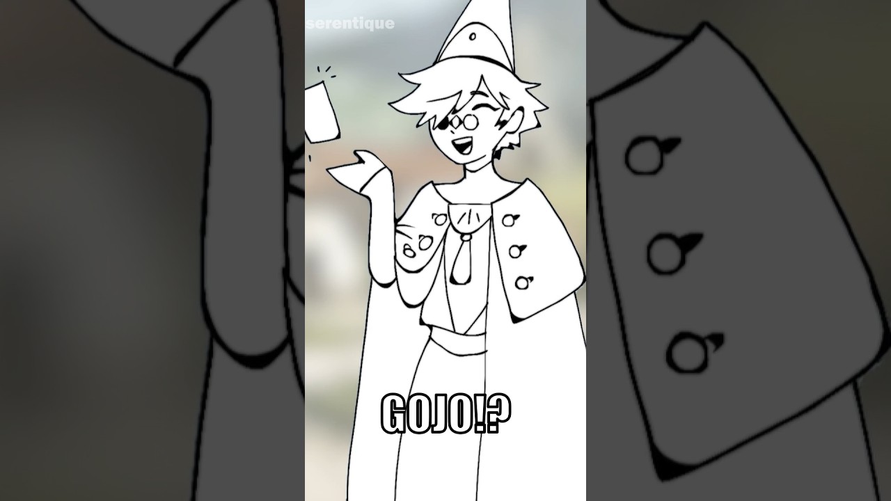 Is That Gojo? Animated by @serentique #jujutsukaisen #witchhatatelier #naruto