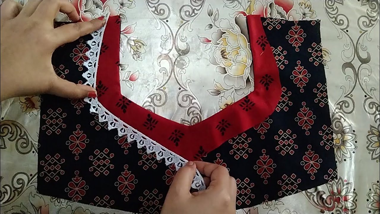 ഇങ്ങനെ നൈറ്റി neck ഒന്നു ചെയ്ത് നോക്കൂ/Twinkle designs easy nighty stitching in malayalam