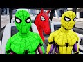 PRO 5 SPIDER MAN TEAM Surprise Horse With Dancing In Car Ride Chase Dance Party Spiderman Game 