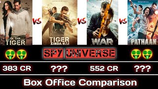 SPY UNIVERSE (Ek Tha tiger vs Tiger zinda hai vs War vs Pathan 🤑 box office collection comparison)।।