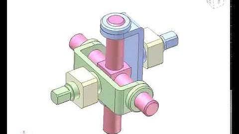 The OLDHAM Coupling (Animation) / Mechanism
