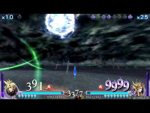 DISSIDIA　FINAL　FANTASY　簡単Lv上げ失敗例