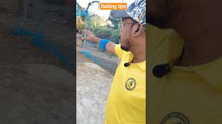 🔥🏏batting tips🔥 #cricket #cricketshorts #cricketgurujiacademy #trendingshorts