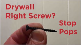 Celebrity Are You Using The Right Drywall Screw?  Wealth