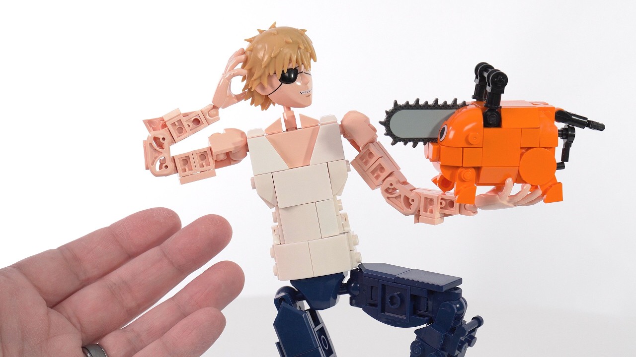 BLDR Chainsaw Man Denji & Pochita review! Awesome unique pieces