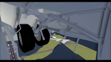 FlightGear - C-130J Nose Landing Gear Animation