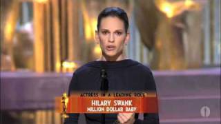 : Hilary Swank Wins Best Actress: 2005 Oscars