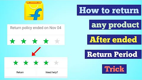 Return electronics product on Flipkart after ended the return policy | replace parcel end period