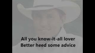 George Strait - Baby Your Baby LYRICS