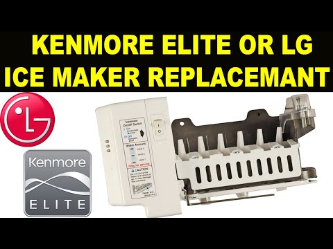 How To: LG/Kenmore Icemaker Assembly 5989JA0002N - YouTube