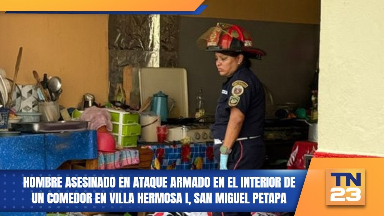 Hombre asesinado en ataque armado en el interior de un comedor en Villa ...