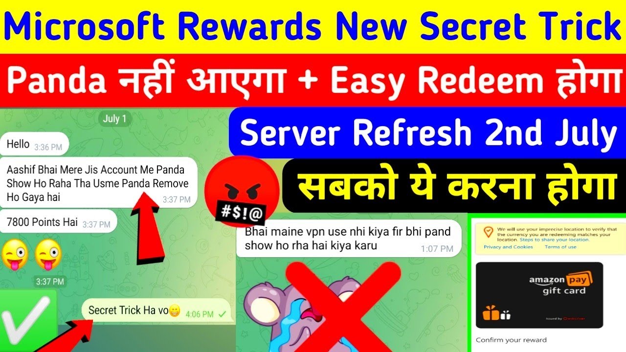 Microsoft Rewards 2.0 All Problem Fixed😎microsoft rewards new update ...