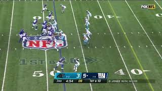 New York Giants Trick Play! Daniel Jones Makes Amazing One Hand Catch!