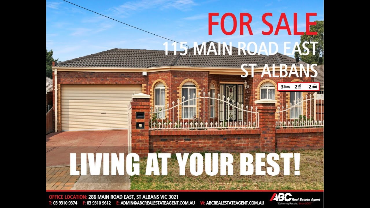 🔸FOR SALE🔸 115 Main Road East, St Albans VIC 3021 YouTube