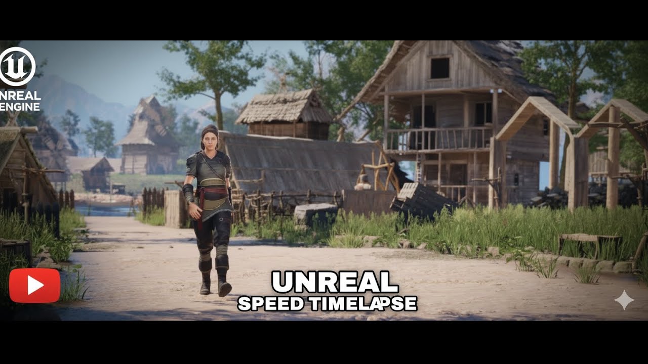 Village environment | Speed Design | Breakdown Unreal Environment