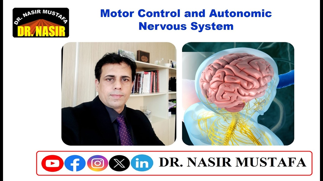 🧠✨ Physiology Lecture: Motor Control & Autonomic Nervous System (ANS)
