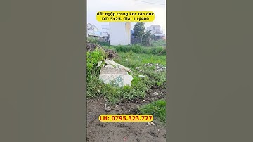 Chính chủ gửi bán lô đất đẹp giá ngộp nằm trong KDC Tân Đức_Đức Hòa_Long an