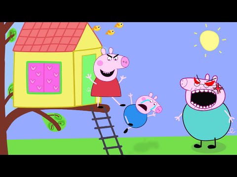 Peppa Pig&rsquo;s House - Peppa and Roblox Piggy Funny Animation Parody