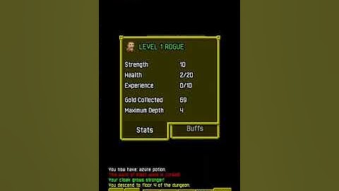 Shattered Pixel Dungeon level 6 no SoU/PoS pacifist