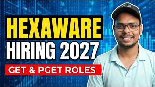Hexaware GET/PGET Hiring 2027 | Hexaware Update Process | Online Assessment | AI Assistant Coding