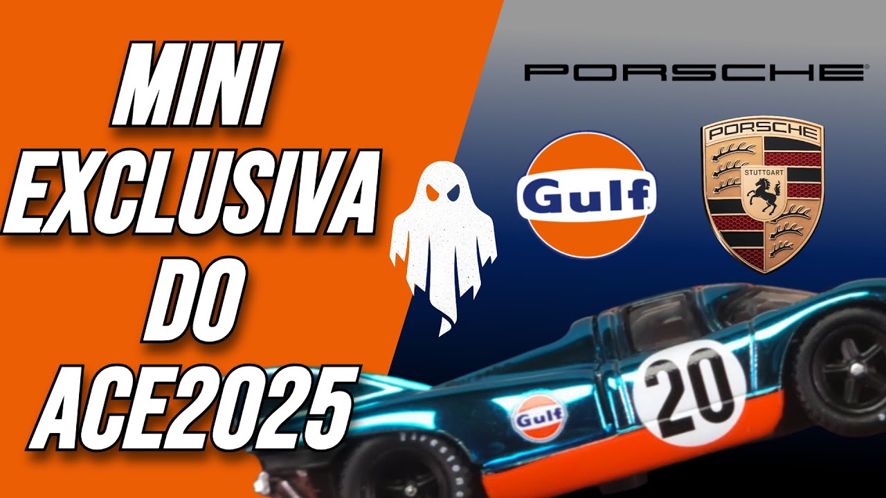 MINI EXCLUSIVA DO ACE2025 - Curitiba64 e IXO Porsche 917 GULF