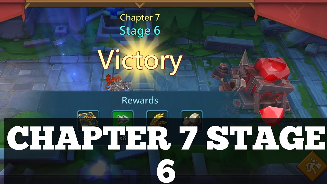 Lords Mobile Chapter 7 Stage 6 || How To Win Chapter 7 Stage 6 