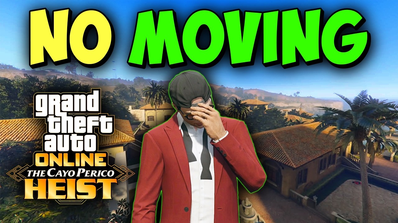 Is it Possible to Beat the Cayo Perico Heist WITHOUT Moving???