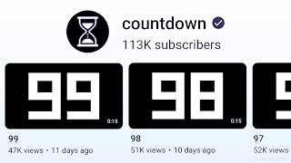This Channel Is Counting Down To Something...? (Countdown Is BACK!)