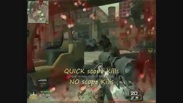 Cod 6 Pro Quick Scope No Scope Kills