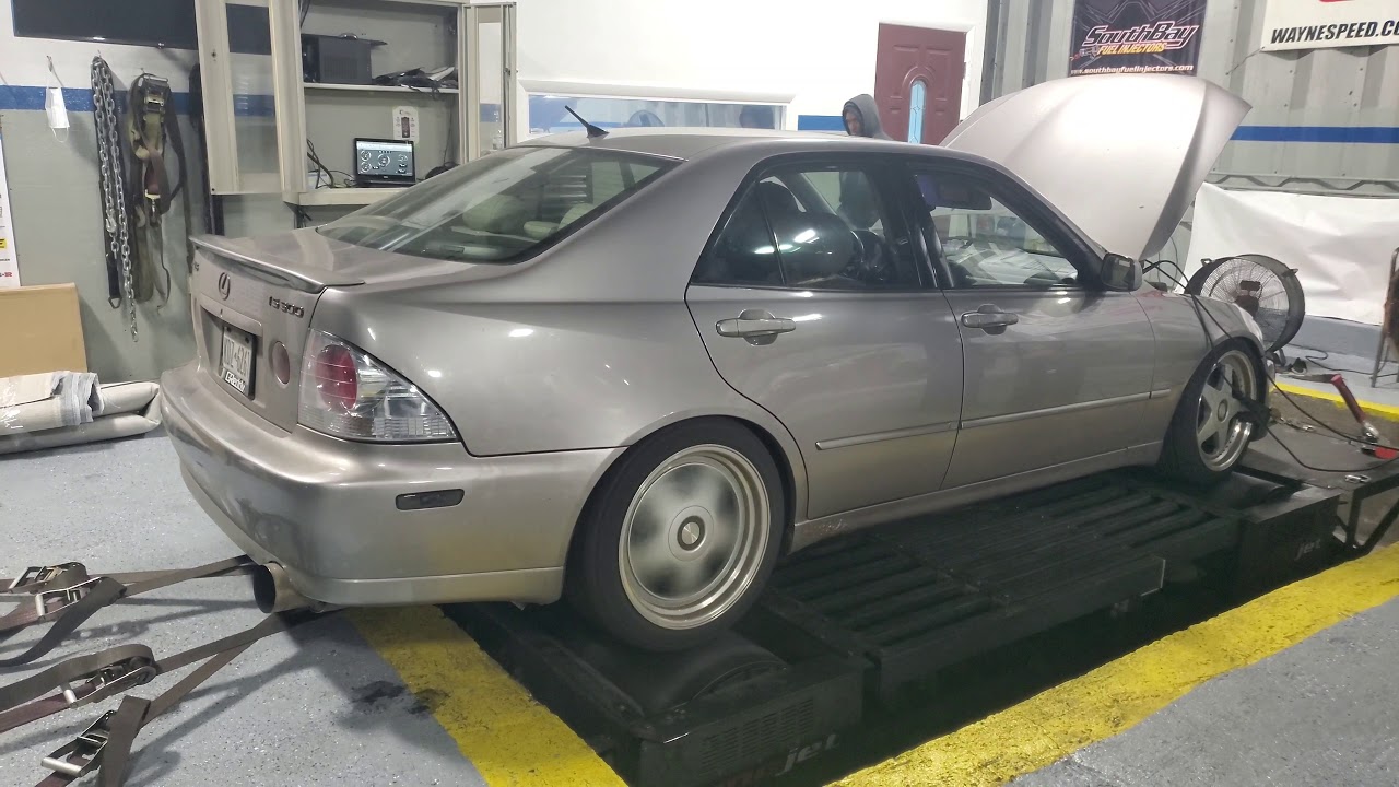 IS300 NAT 10PSI DYNO YouTube