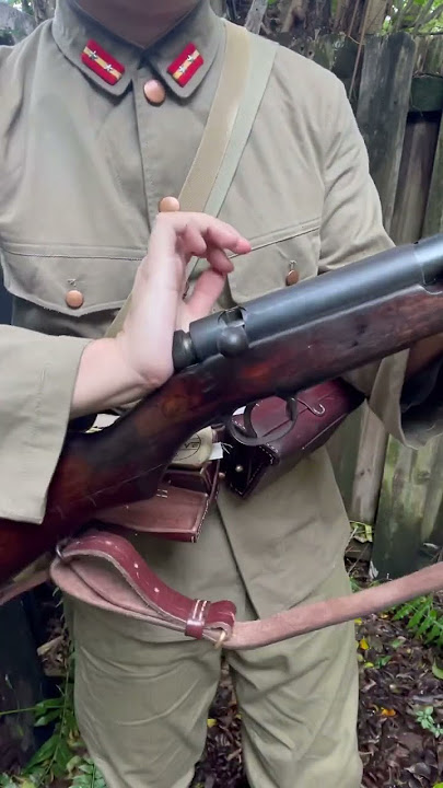 Imperial Japanese Army Cartridge Box & Ammo Pouch Demonstration