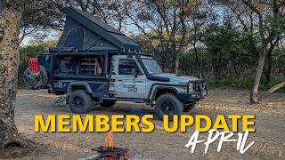 CKGR behind the scenes and April update