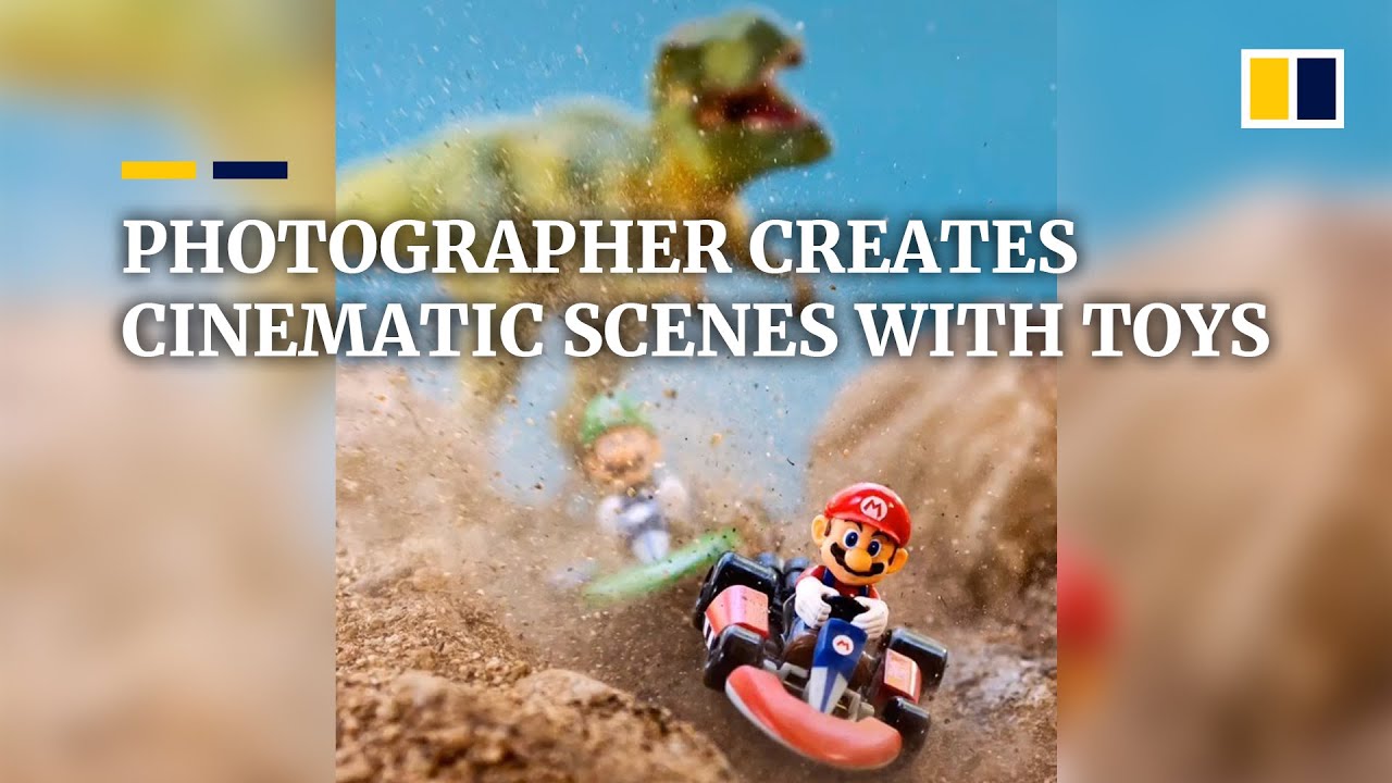 US photographer creates cinematic scenes with toys